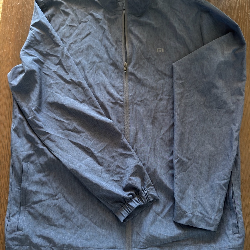 Travis Mathew Charcoal Gray Lightweight Jacket